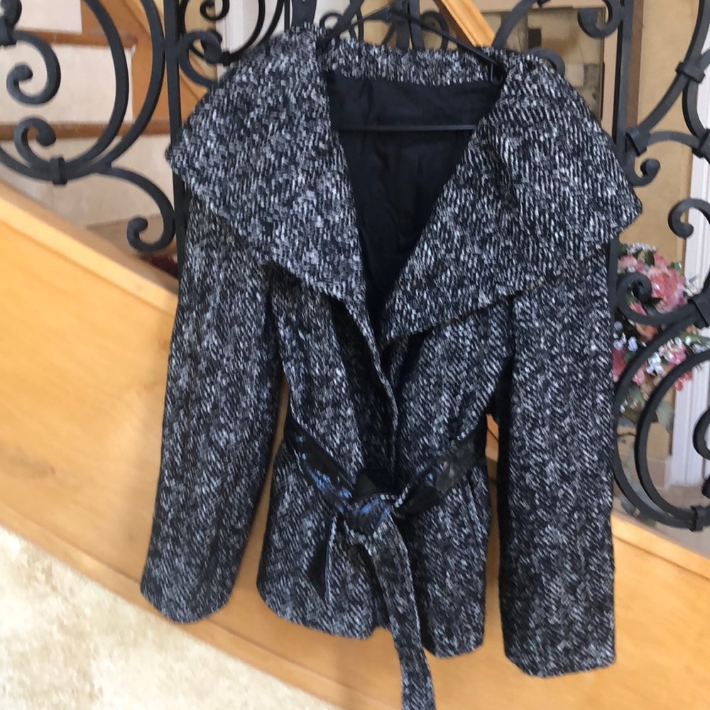 Heavy tweed jacket